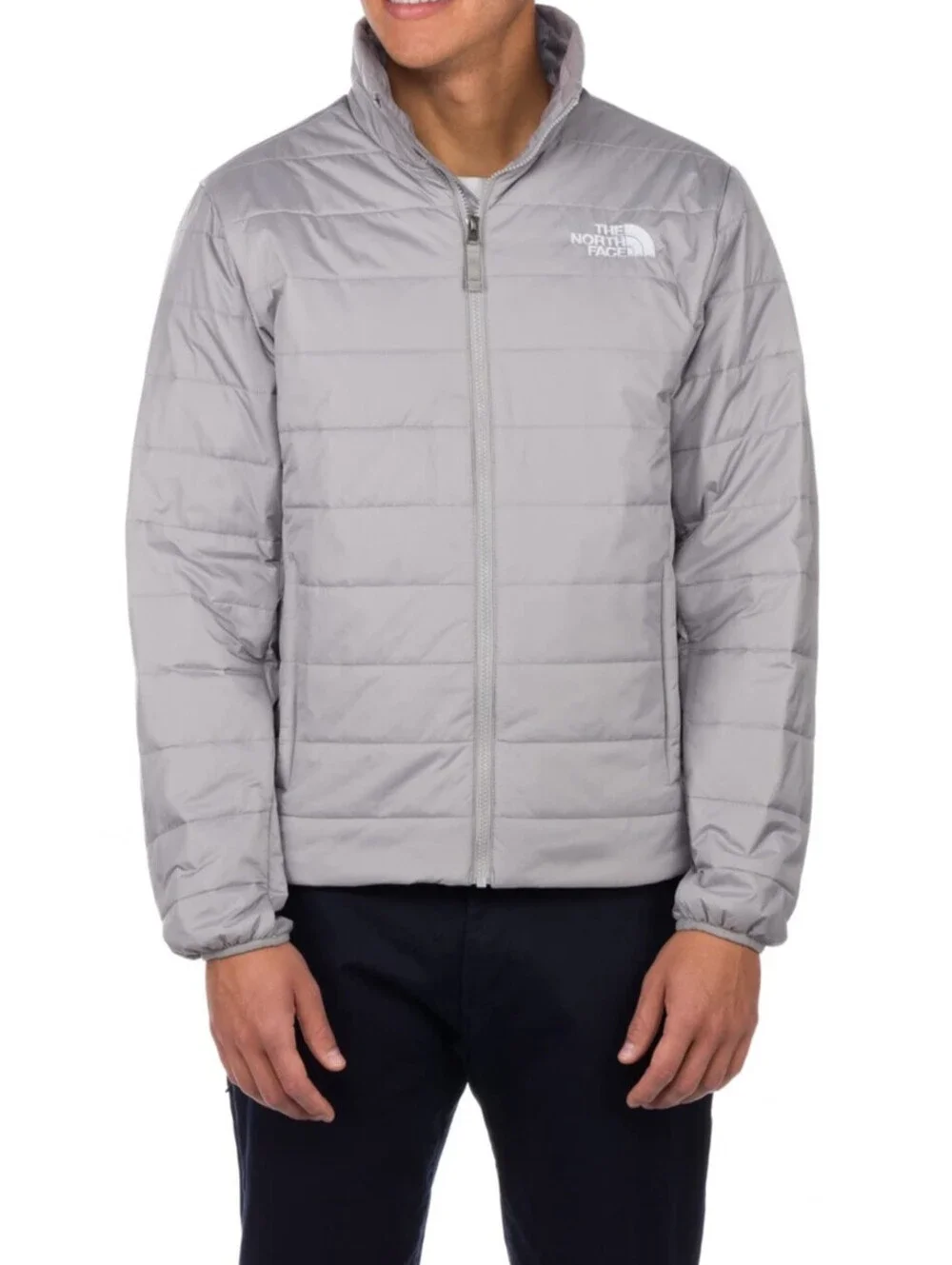 The North Face Men's Flare Insulated Jacket, Meld Grey, Large (MSRP $159)